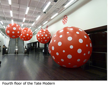 Fourth floor of Tate Modern