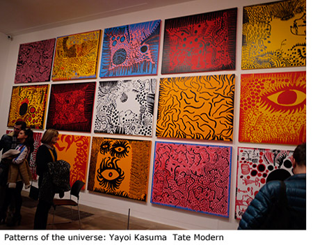 Patterns of the universe: Yayoi Kusama paintings  Tate Modern